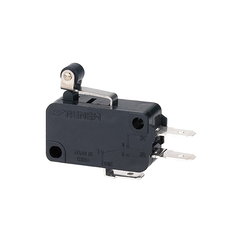 RV-165-1C25 滾輪短杠桿型微動開關(guān)