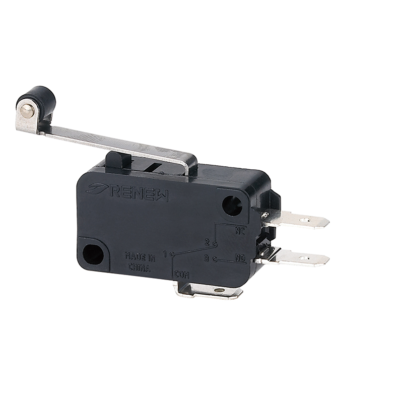 RV-166-1C25 滾輪杠桿型微動開關(guān)